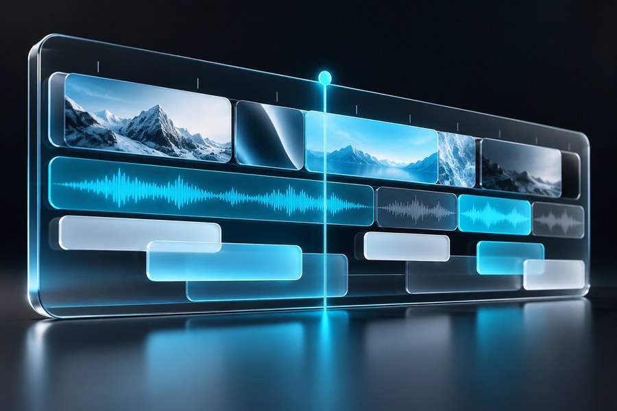 AI talking head feature